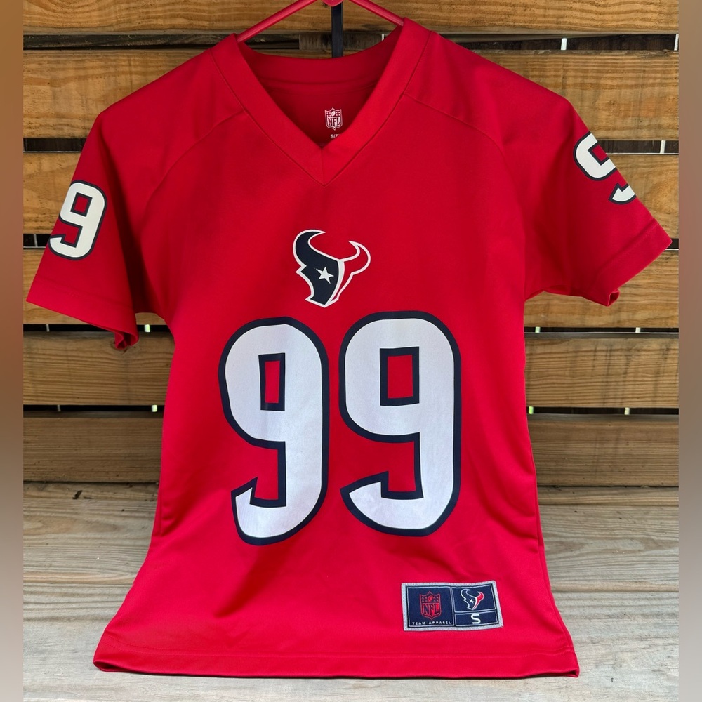 NFL team apparel - J.J. WATT #99 Texans Jersey - kids/sz. S(8)